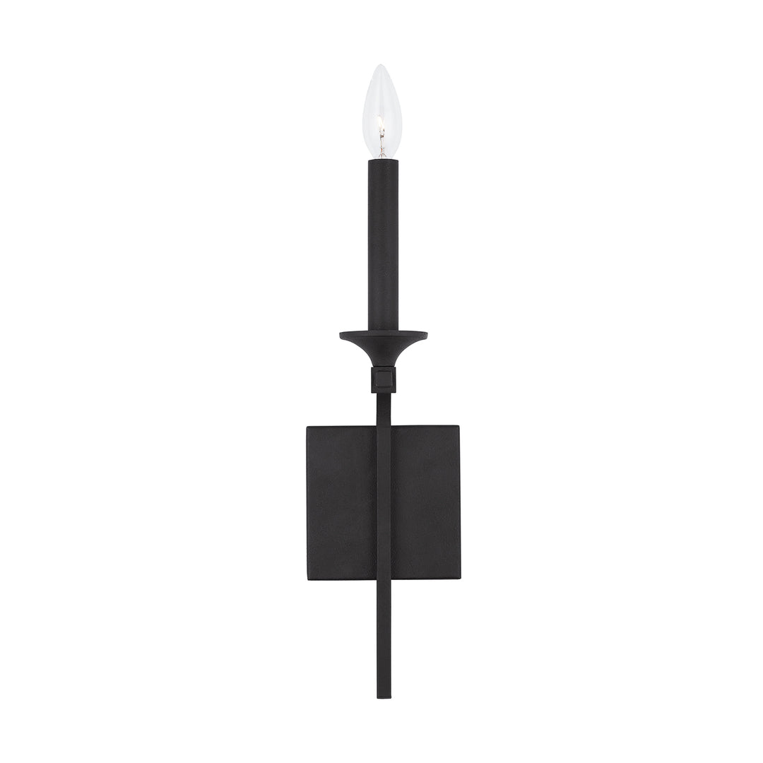 Capital Clint 637311BI Wall Sconce Light - Black Iron