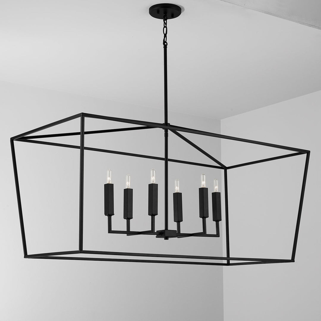 Capital Thea 837661MB Pendant Light - Matte Black