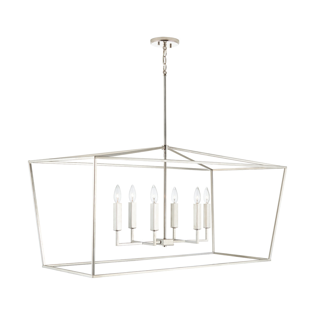 Capital Thea 837661PN Pendant Light - Polished Nickel