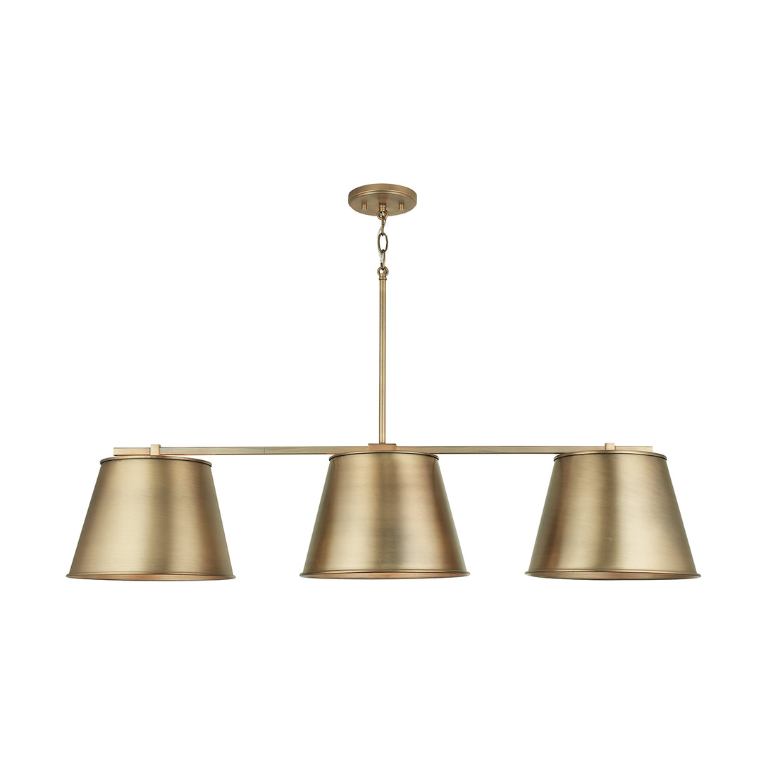 Capital Welker 837831AD Pendant Light - Aged Brass