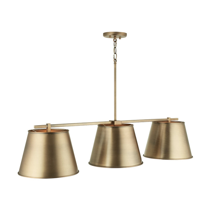 Capital Welker 837831AD Pendant Light - Aged Brass