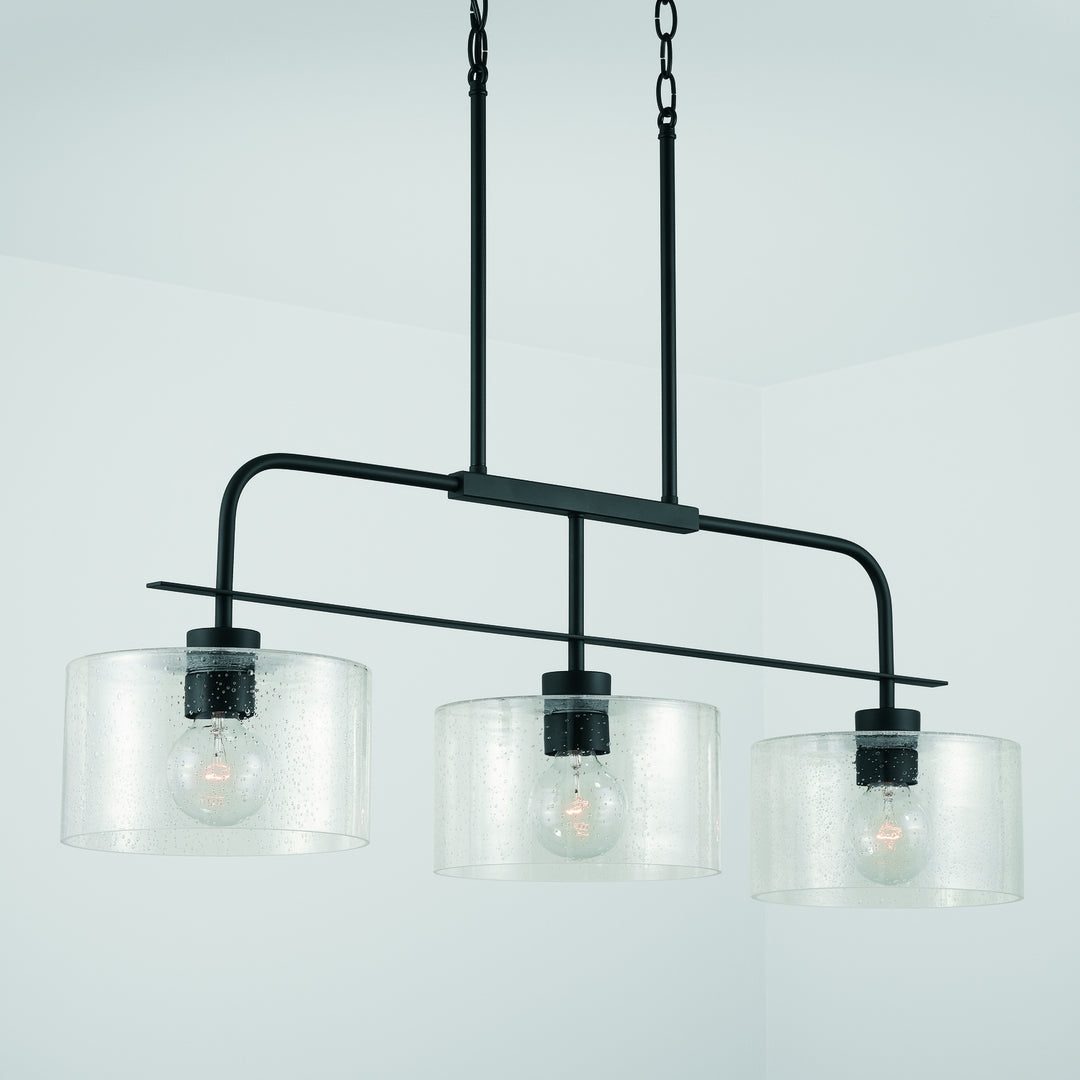 Capital Jake 838435MB Pendant Light - Matte Black