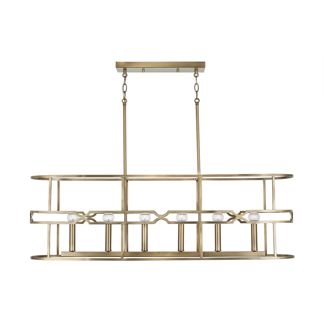 Capital Jordyn 838961AD Pendant Light - Aged Brass