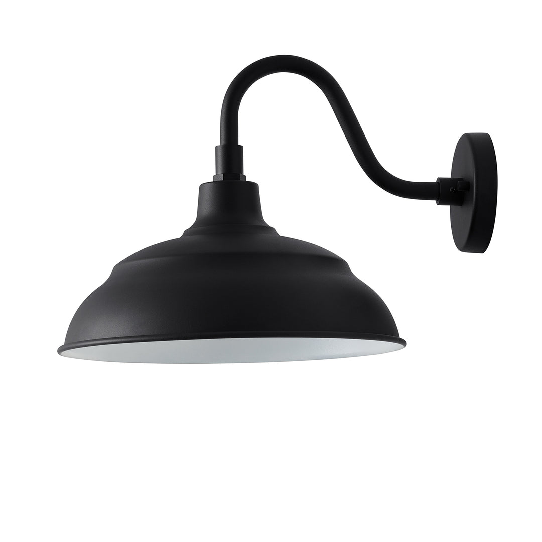 Capital Lighting 936311BK  Rlm Utility Light Black