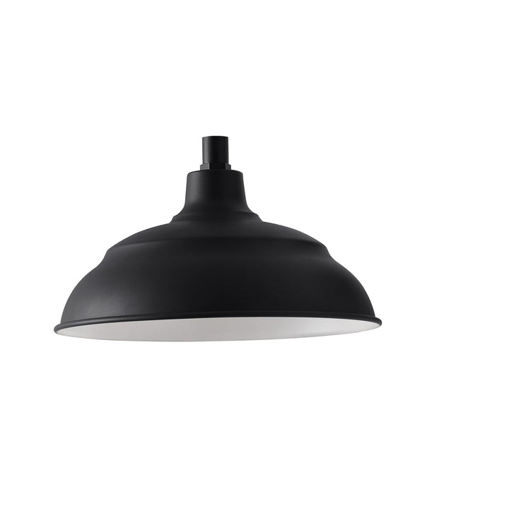 Capital Lighting 936311BK  Rlm Utility Light Black