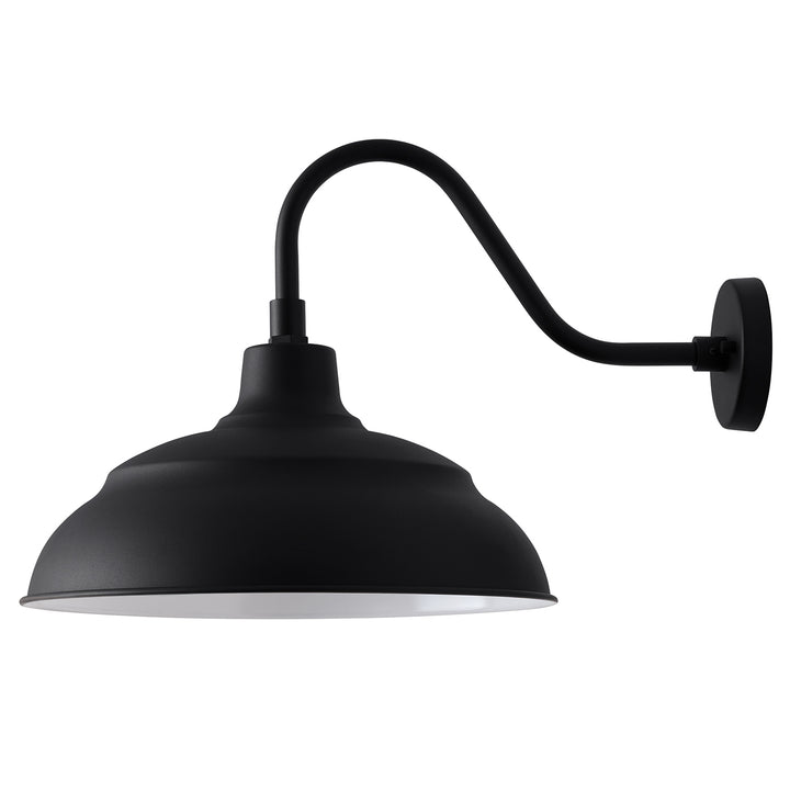 Capital Lighting 936312BK  Rlm Utility Light Black