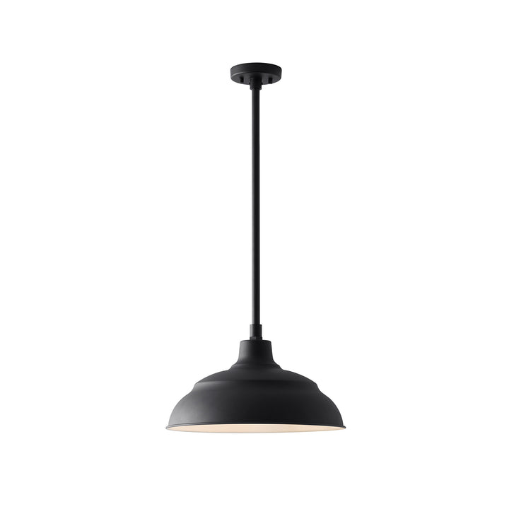 Capital Lighting 936312BK  Rlm Utility Light Black
