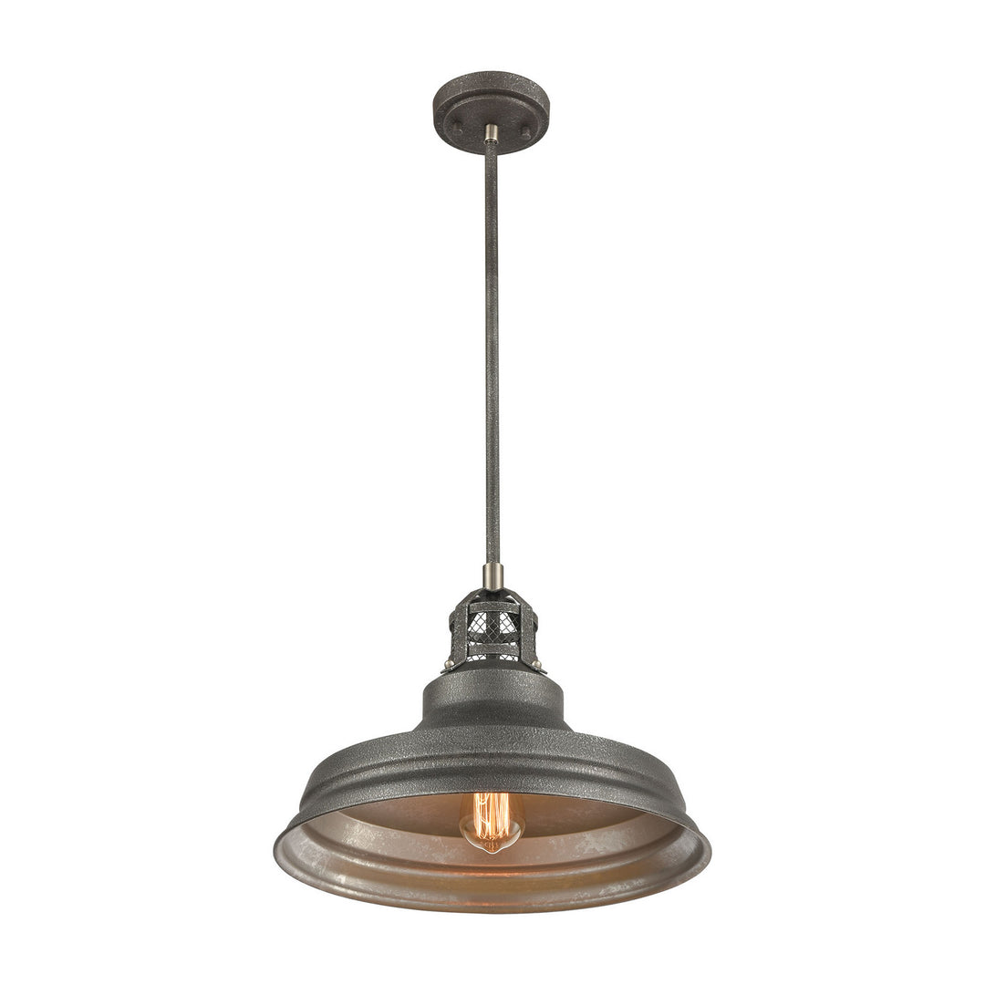 Elk Carbondale 14545/1 Pendant Light - Slate Mist