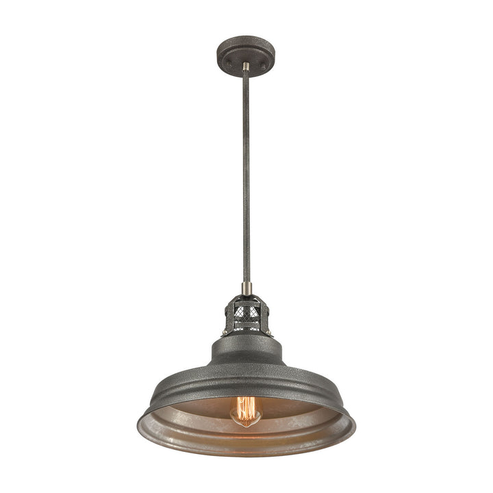 Elk Carbondale 14545/1 Pendant Light - Slate Mist