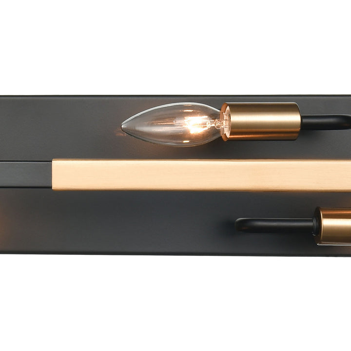 Elk Heathrow 15453/4 Bath Vanity Light 31 in. wide - Matte Black