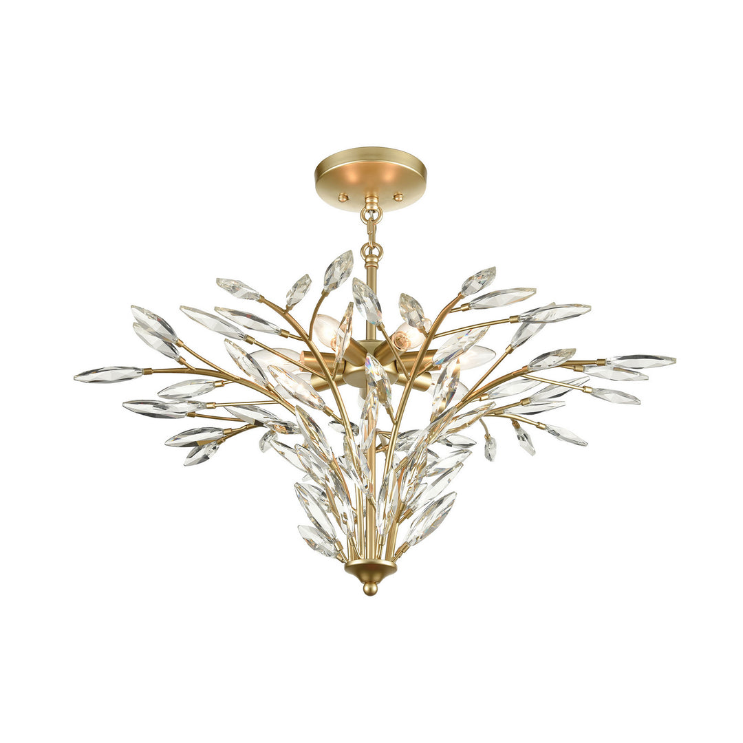 Elk Flora Grace 18295/7 Chandelier Light - Champagne Gold