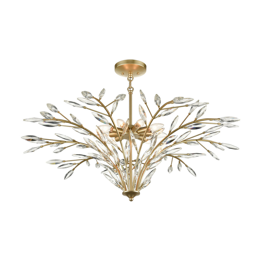 Elk Flora Grace 18296/9 Chandelier Light - Champagne Gold