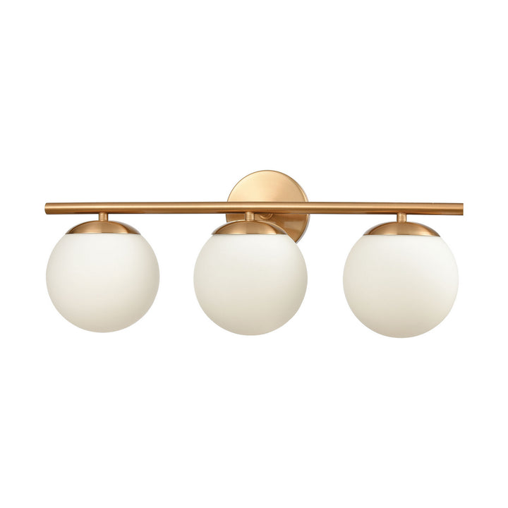 Elk Hollywood Blvd. 18314/3 Bath Vanity Light 22 in. wide - Satin Brass