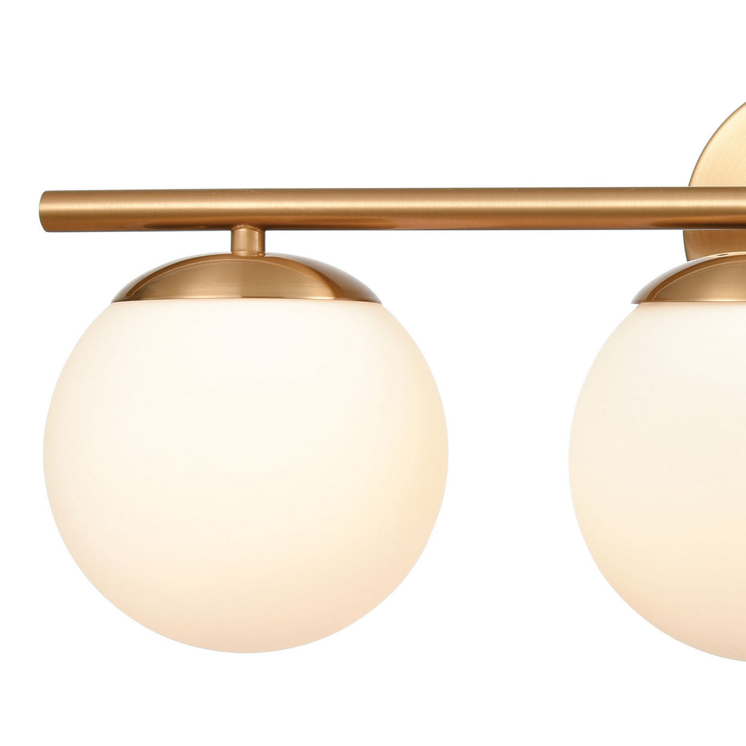 Elk Hollywood Blvd. 18314/3 Bath Vanity Light 22 in. wide - Satin Brass
