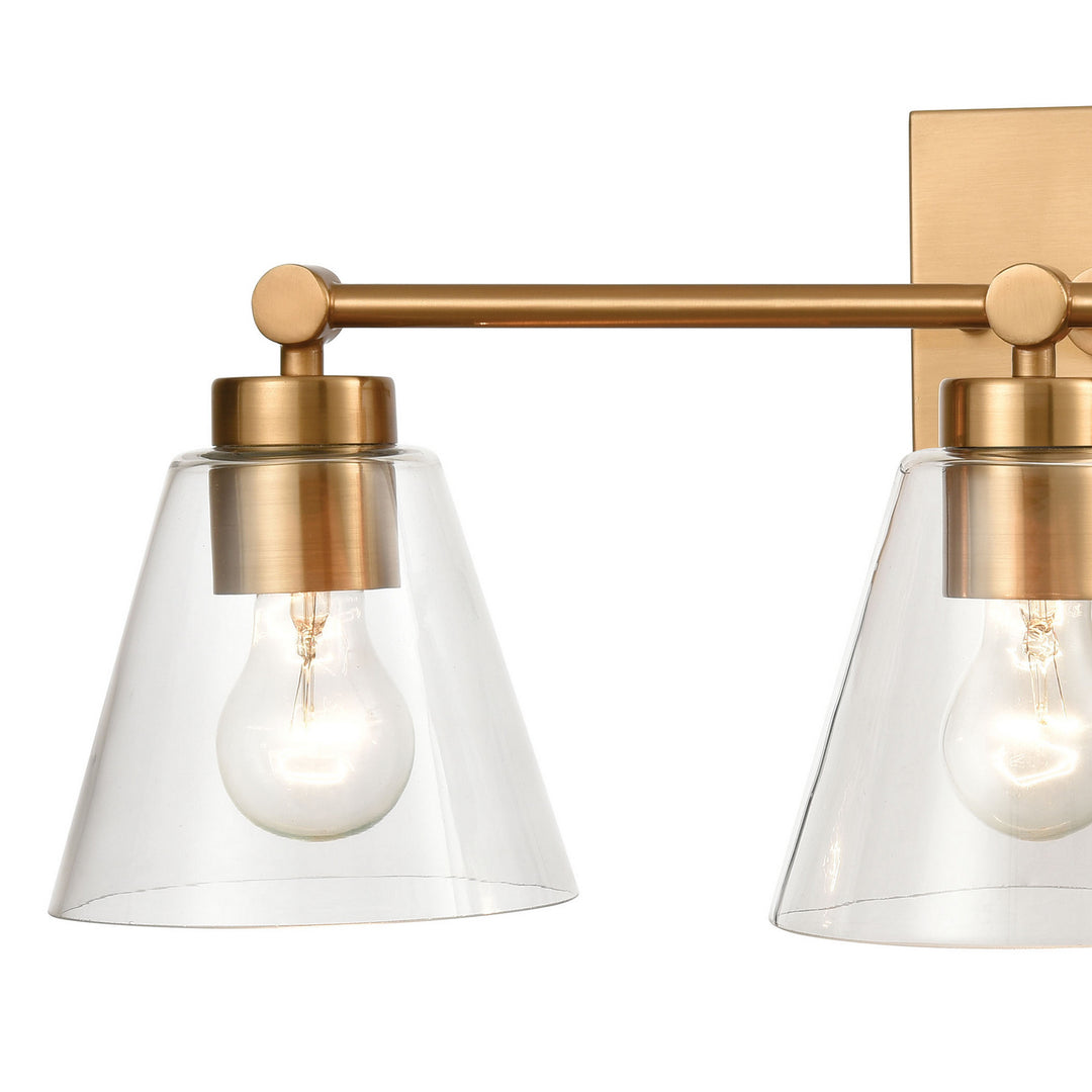 Elk East Point 18334/3 Bath Vanity Light 24 in. wide - Satin Brass