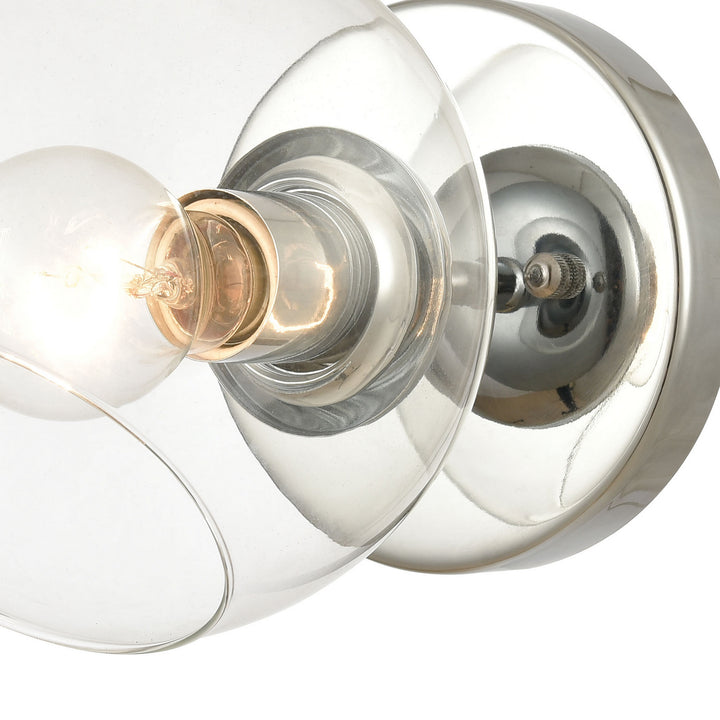 Elk Claro 18373/1 Wall Sconce Light - Polished Chrome