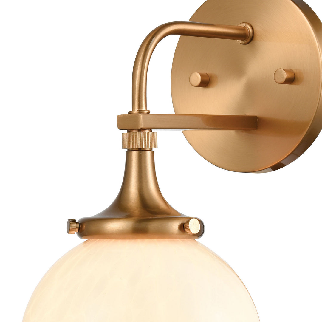 Elk Beverly Hills 30141/1 Wall Sconce Light - Satin Brass