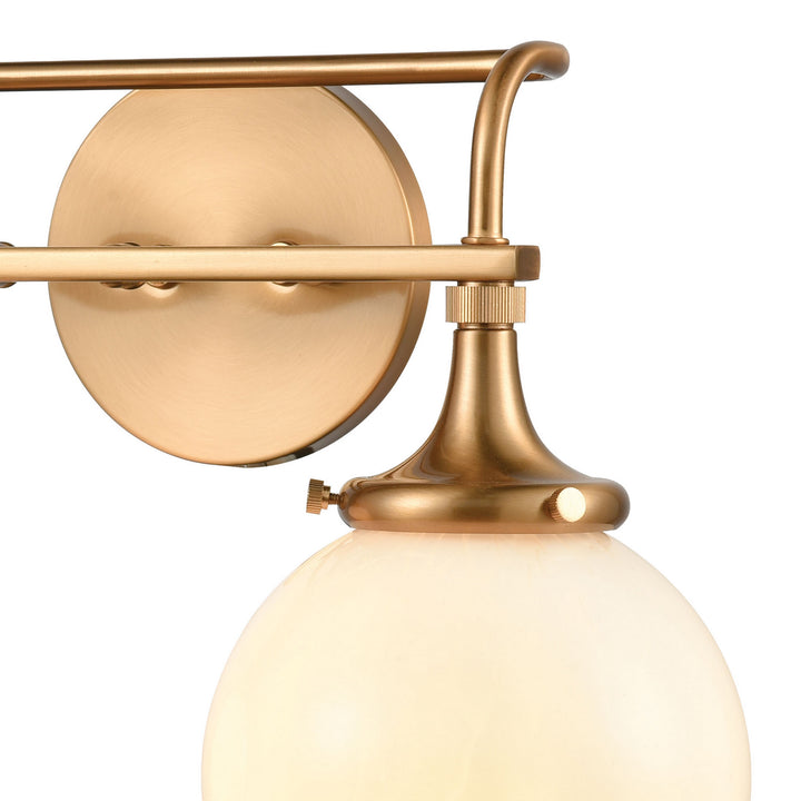 Elk Beverly Hills 30142/2 Bath Vanity Light 17 in. wide - Satin Brass