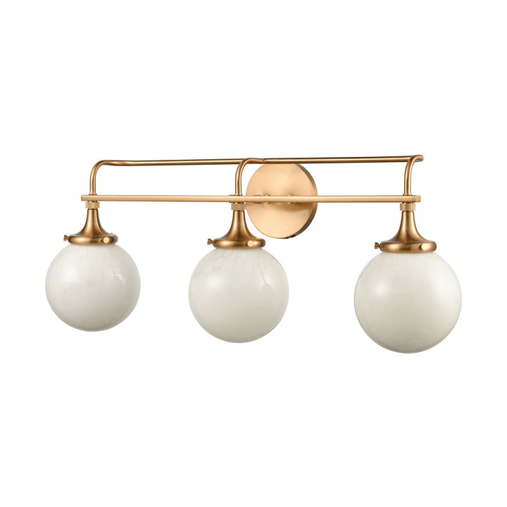 Elk Beverly Hills 30143/3 Bath Vanity Light 28 in. wide - Satin Brass