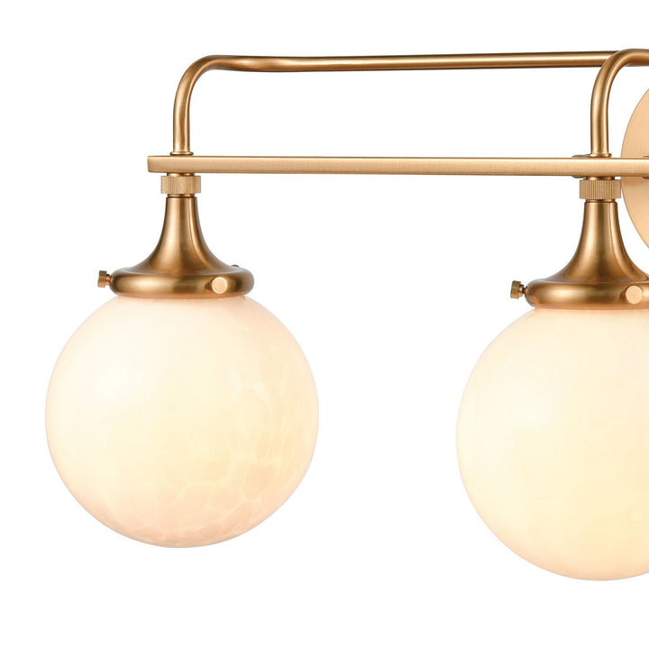 Elk Beverly Hills 30143/3 Bath Vanity Light 28 in. wide - Satin Brass