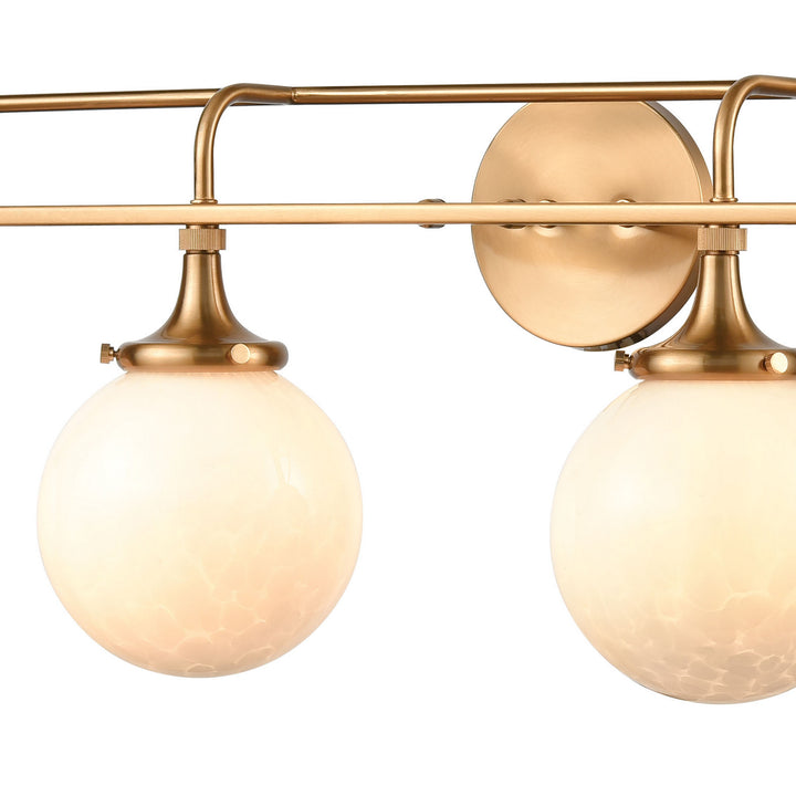 Elk Beverly Hills 30144/4 Bath Vanity Light 38 in. wide - Satin Brass