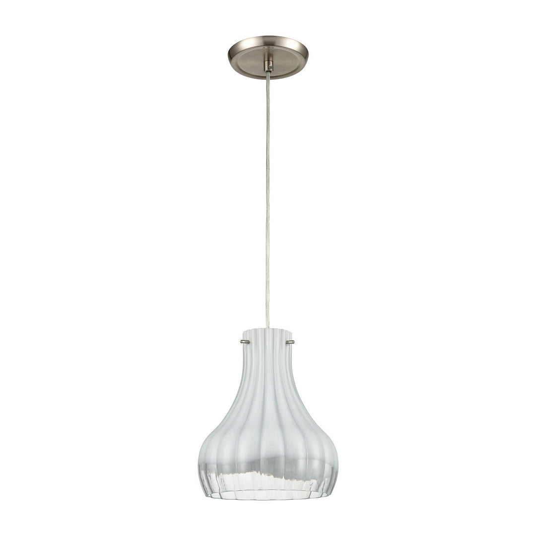 Elk Coastal Scallop 30150/1 Pendant Light - Satin Nickel