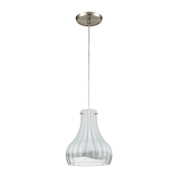 Elk Coastal Scallop 30150/1 Pendant Light - Satin Nickel