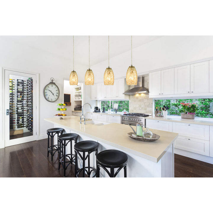 Elk Golden Pasture 30220/1 Pendant Light - Satin Nickel