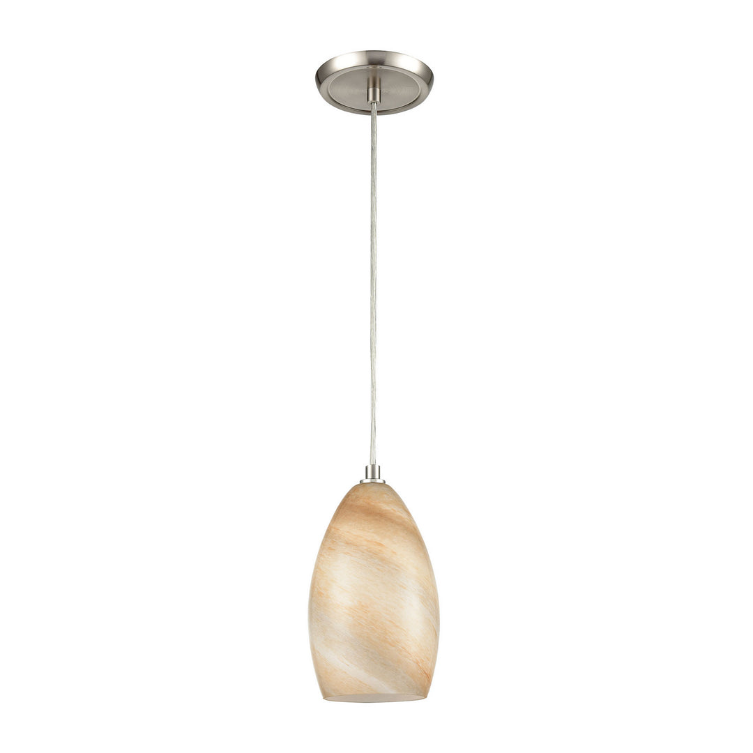 Elk Planetario 30250/1 Pendant Light - Satin Nickel