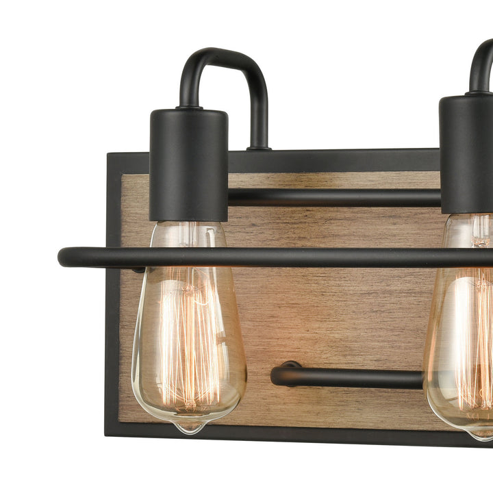 Elk Copley 45484/2 Bath Vanity Light 13 in. wide - Matte Black