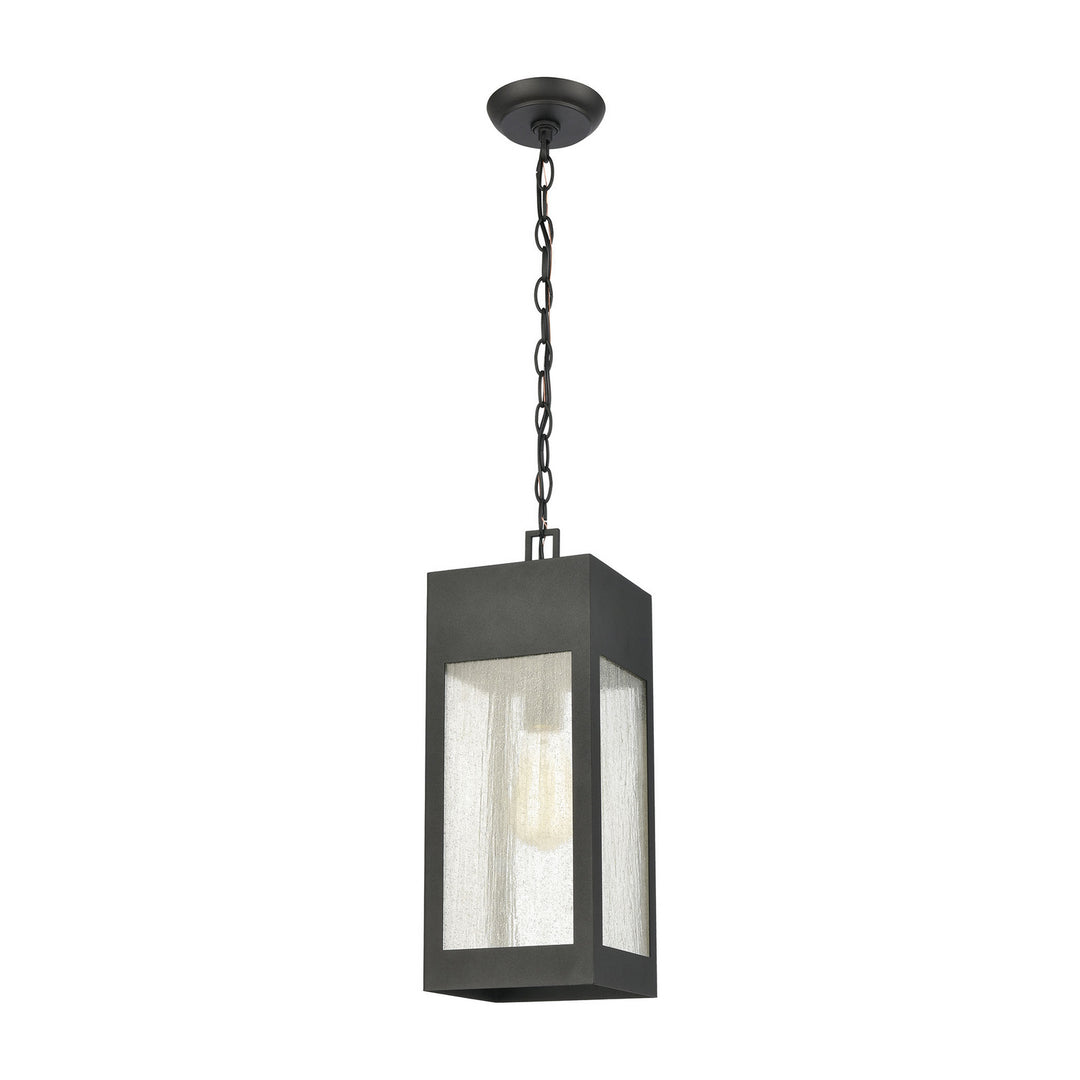 Elk Lighting 57303/1  Angus Outdoor Charcoal