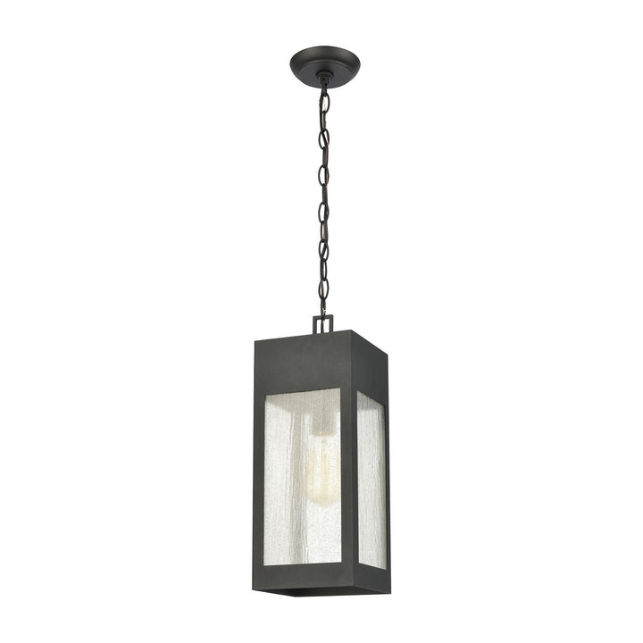 Elk Lighting 57303/1  Angus Outdoor Charcoal