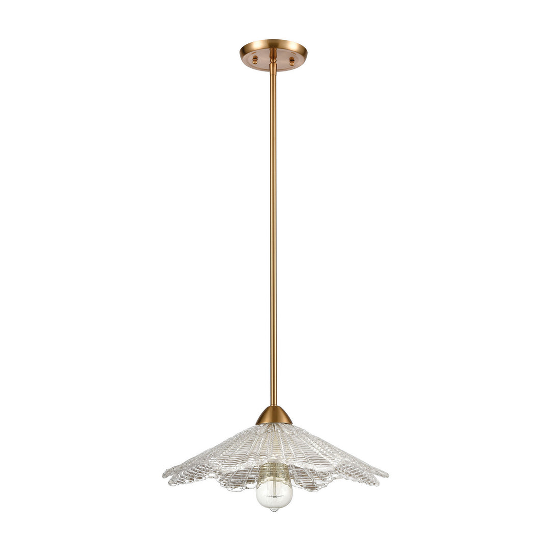 Elk Radiance 60166/1 Pendant Light - Satin Brass