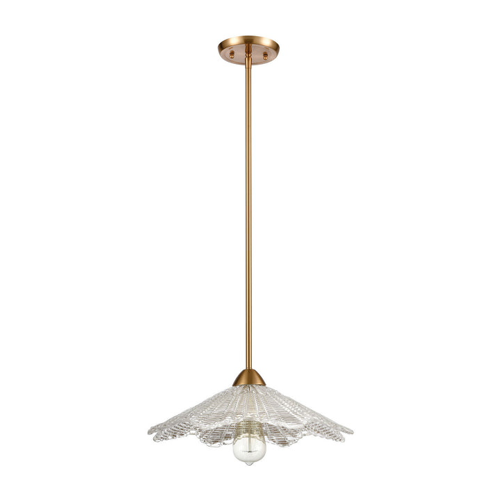 Elk Radiance 60166/1 Pendant Light - Satin Brass