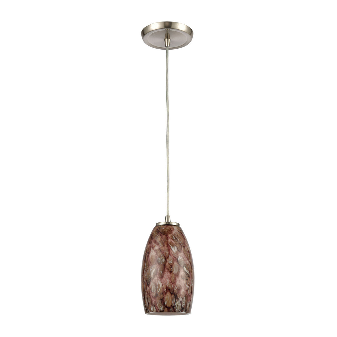 Elk Nature's Collage 60216/1 Pendant Light - Satin Nickel