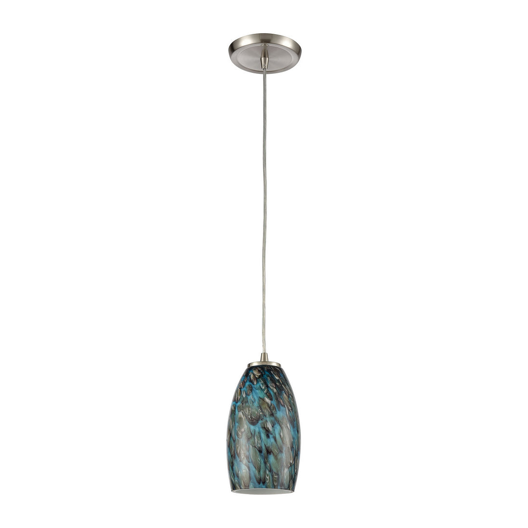 Elk Nature's Collage 60217/1 Pendant Light - Satin Nickel