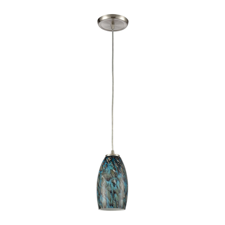Elk Nature's Collage 60217/1 Pendant Light - Satin Nickel