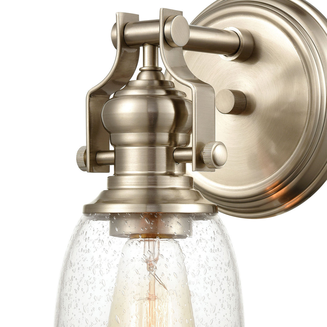 Elk Chadwick 66624-1 Wall Sconce Light - Satin Nickel