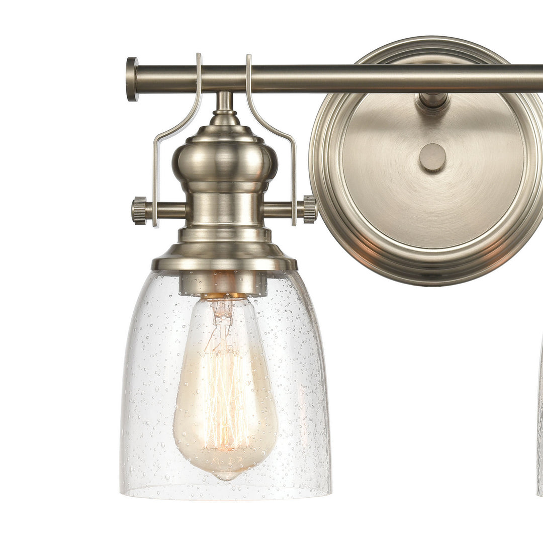 Elk Chadwick 66625-2 Bath Vanity Light 14 in. wide - Satin Nickel