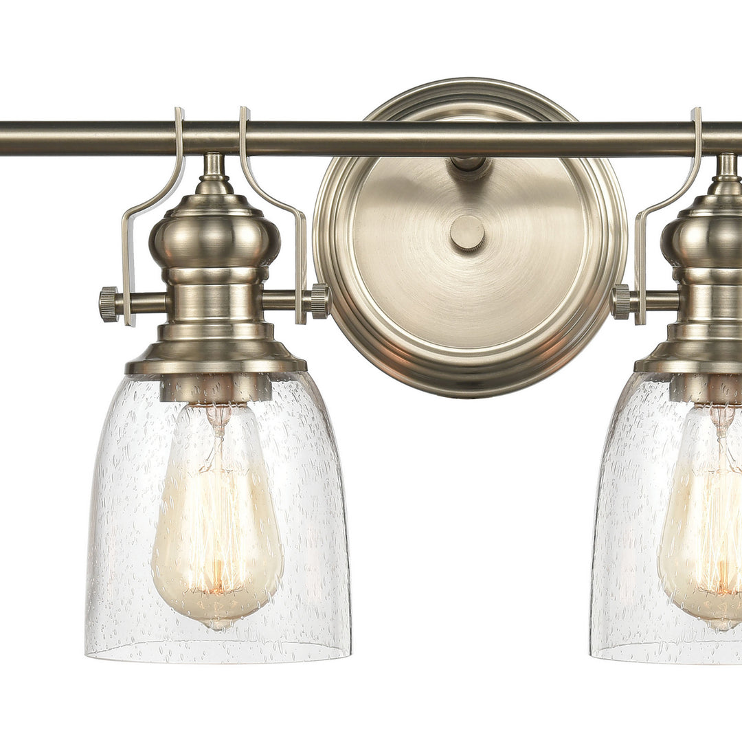 Elk Chadwick 66627-4 Bath Vanity Light 32 in. wide - Satin Nickel