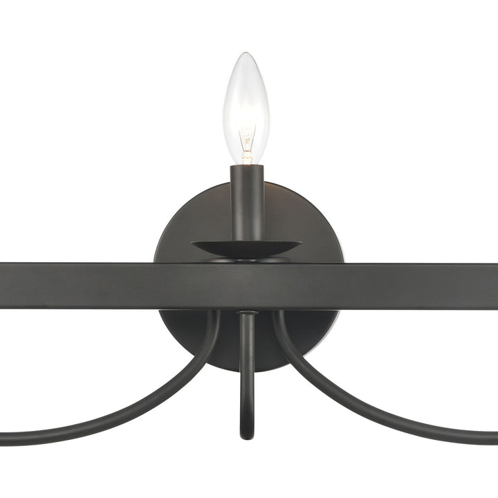 Elk Williamson 75075/3 Bath Vanity Light 24 in. wide - Black