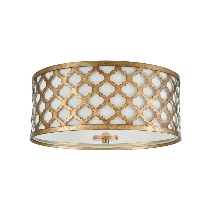 Elk Arabesque 75134/2 Ceiling Light - Bronzed Gold