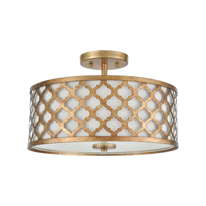 Elk Arabesque 75135/3 Ceiling Light - Bronzed Gold