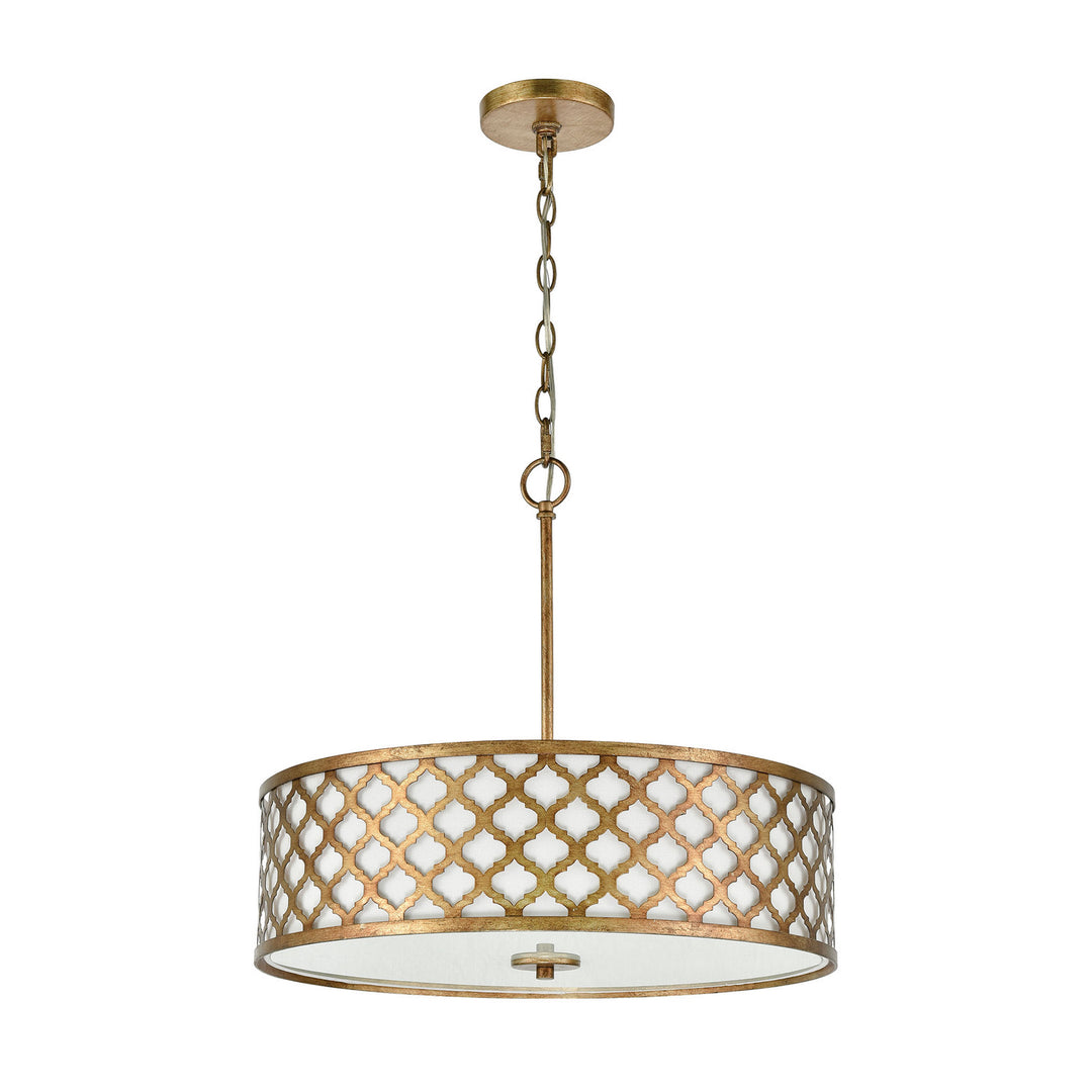 Elk Arabesque 75137/4 Pendant Light - Bronzed Gold