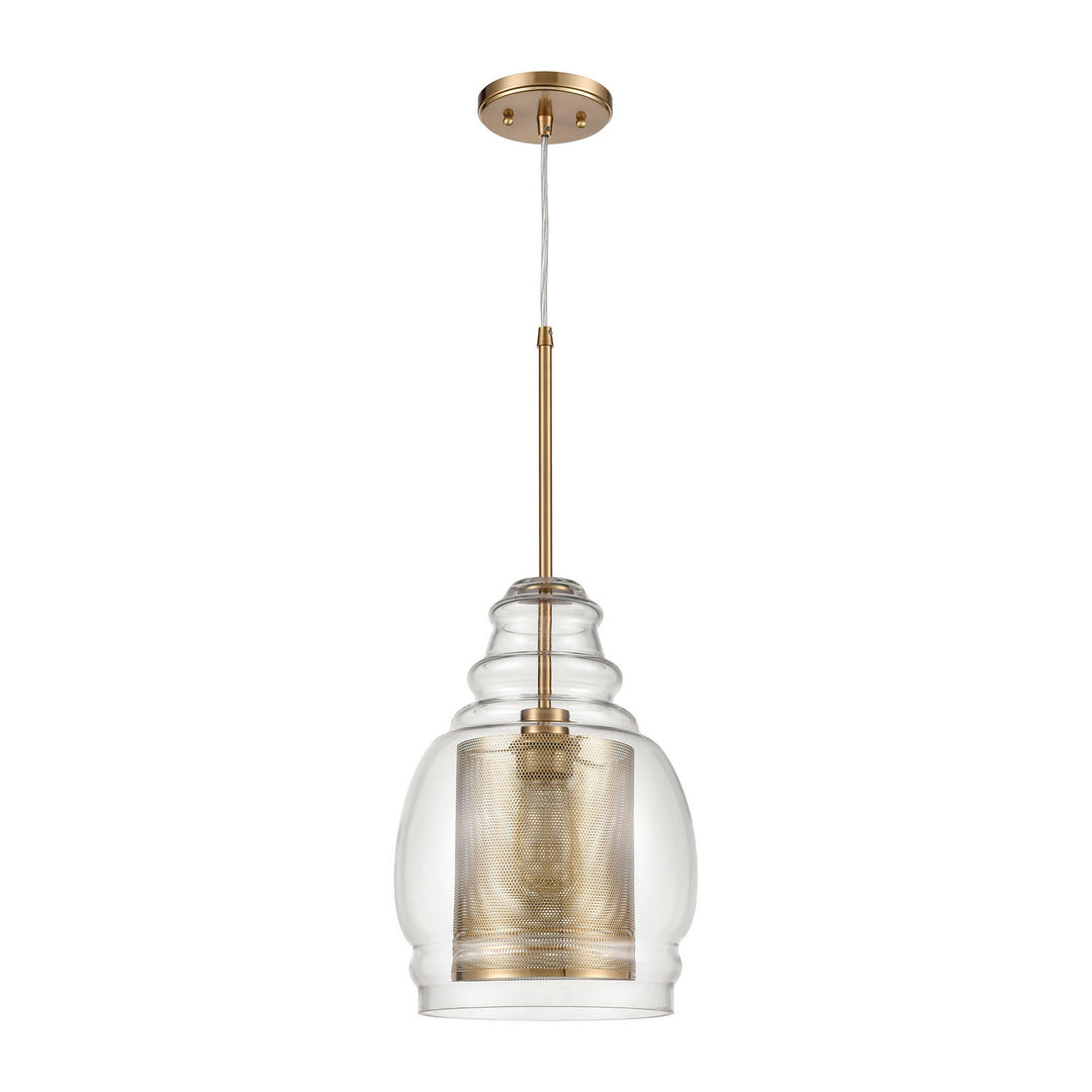 Elk Herndon 81424/1 Pendant Light - Antique Gold