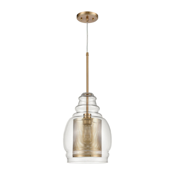 Elk Herndon 81424/1 Pendant Light - Antique Gold