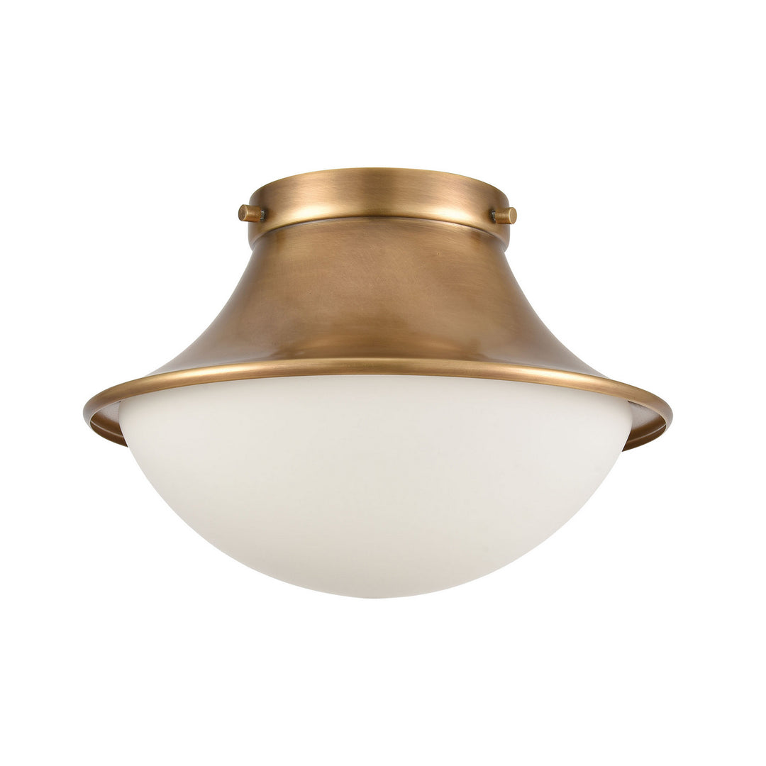 Elk Matterhorn 89125/1 Ceiling Light - Natural Brass