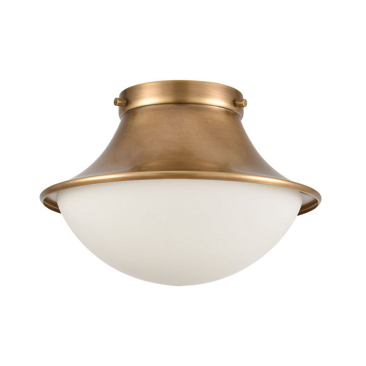 Elk Matterhorn 89125/1 Ceiling Light - Natural Brass