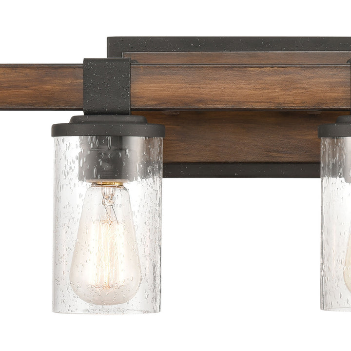 Elk Annenberg 89133/4 Bath Vanity Light 29 in. wide - Distressed Black