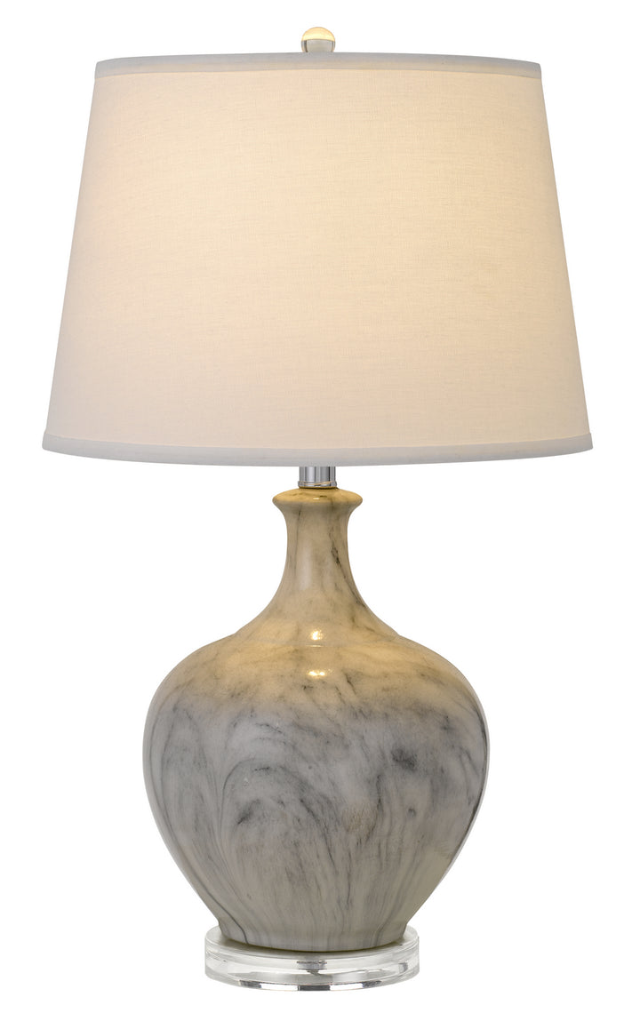 Cal Lighting BO-2934TB Harlingen One Light Table Lamp Lamp Bronze / Dark